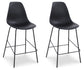 Ashley Express - Forestead Counter Height Bar Stool (Set of 2) at Towne & Country Furniture (AL) furniture, home furniture, home decor, sofa, bedding