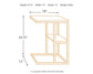 Ashley Express - Forestmin Accent Table at Towne & Country Furniture (AL) furniture, home furniture, home decor, sofa, bedding