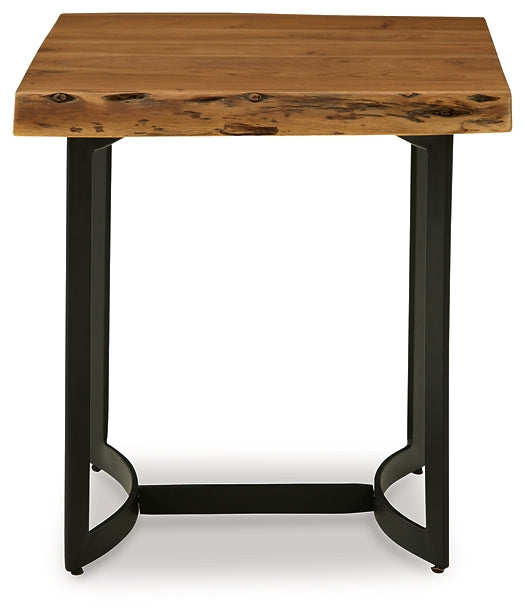 Ashley Express - Fortmaine Rectangular End Table at Towne & Country Furniture (AL) furniture, home furniture, home decor, sofa, bedding