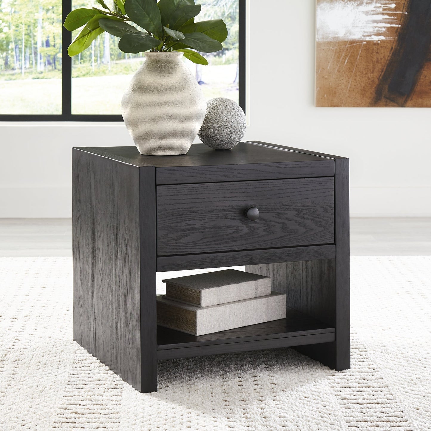 Ashley Express - Foyland Square End Table at Towne & Country Furniture (AL) furniture, home furniture, home decor, sofa, bedding