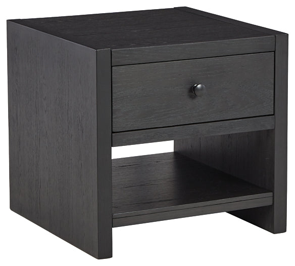 Ashley Express - Foyland Square End Table at Towne & Country Furniture (AL) furniture, home furniture, home decor, sofa, bedding