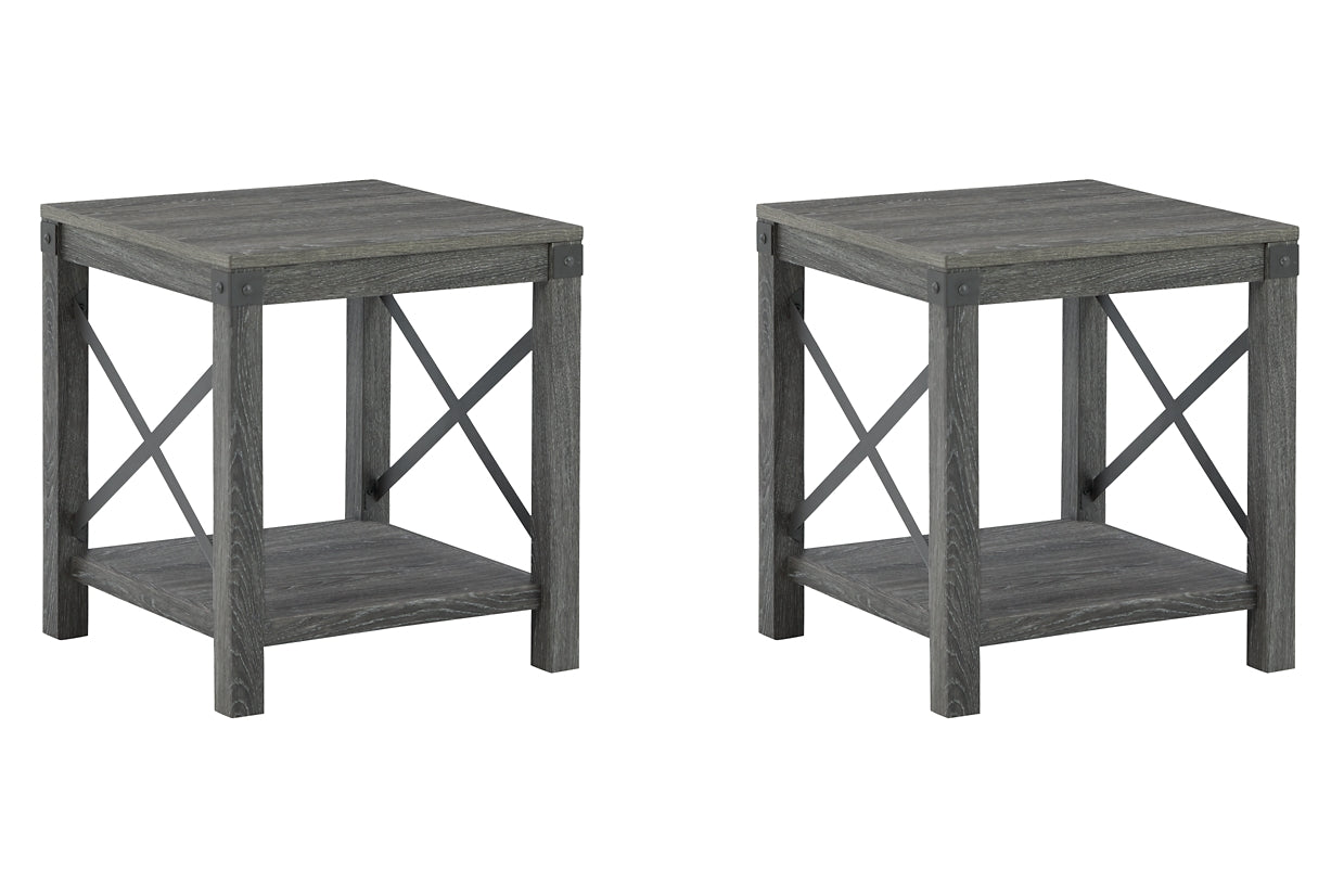 Ashley Express - Freedan 2 End Tables at Towne & Country Furniture (AL) furniture, home furniture, home decor, sofa, bedding