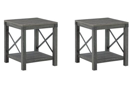 Ashley Express - Freedan 2 End Tables at Towne & Country Furniture (AL) furniture, home furniture, home decor, sofa, bedding