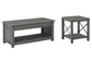 Ashley Express - Freedan Coffee Table with 1 End Table at Towne & Country Furniture (AL) furniture, home furniture, home decor, sofa, bedding