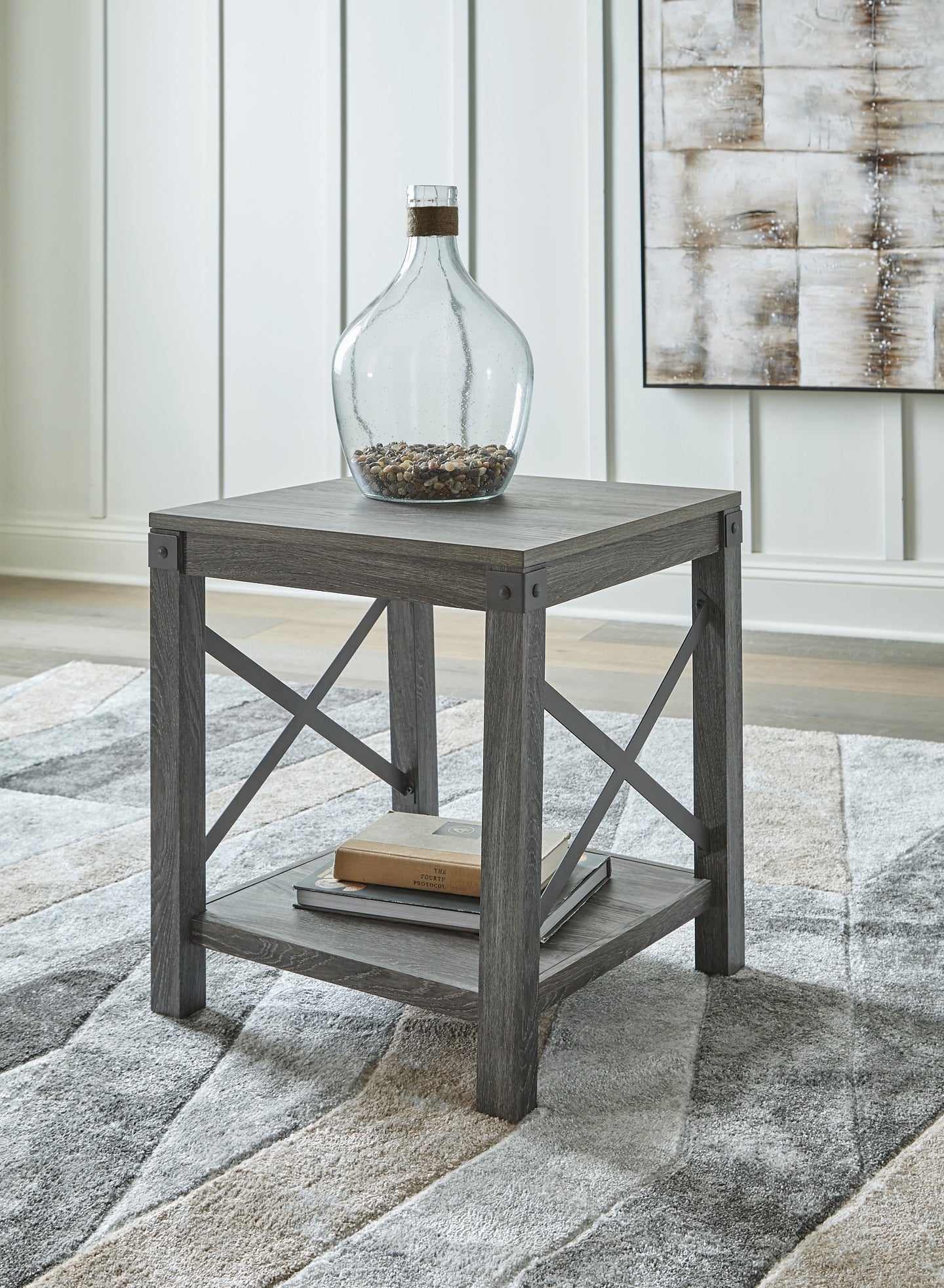 Ashley Express - Freedan Coffee Table with 1 End Table at Towne & Country Furniture (AL) furniture, home furniture, home decor, sofa, bedding