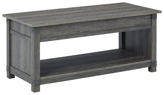 Ashley Express - Freedan Rect Lift Top Cocktail Table at Towne & Country Furniture (AL) furniture, home furniture, home decor, sofa, bedding