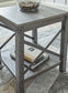 Ashley Express - Freedan Square End Table at Towne & Country Furniture (AL) furniture, home furniture, home decor, sofa, bedding