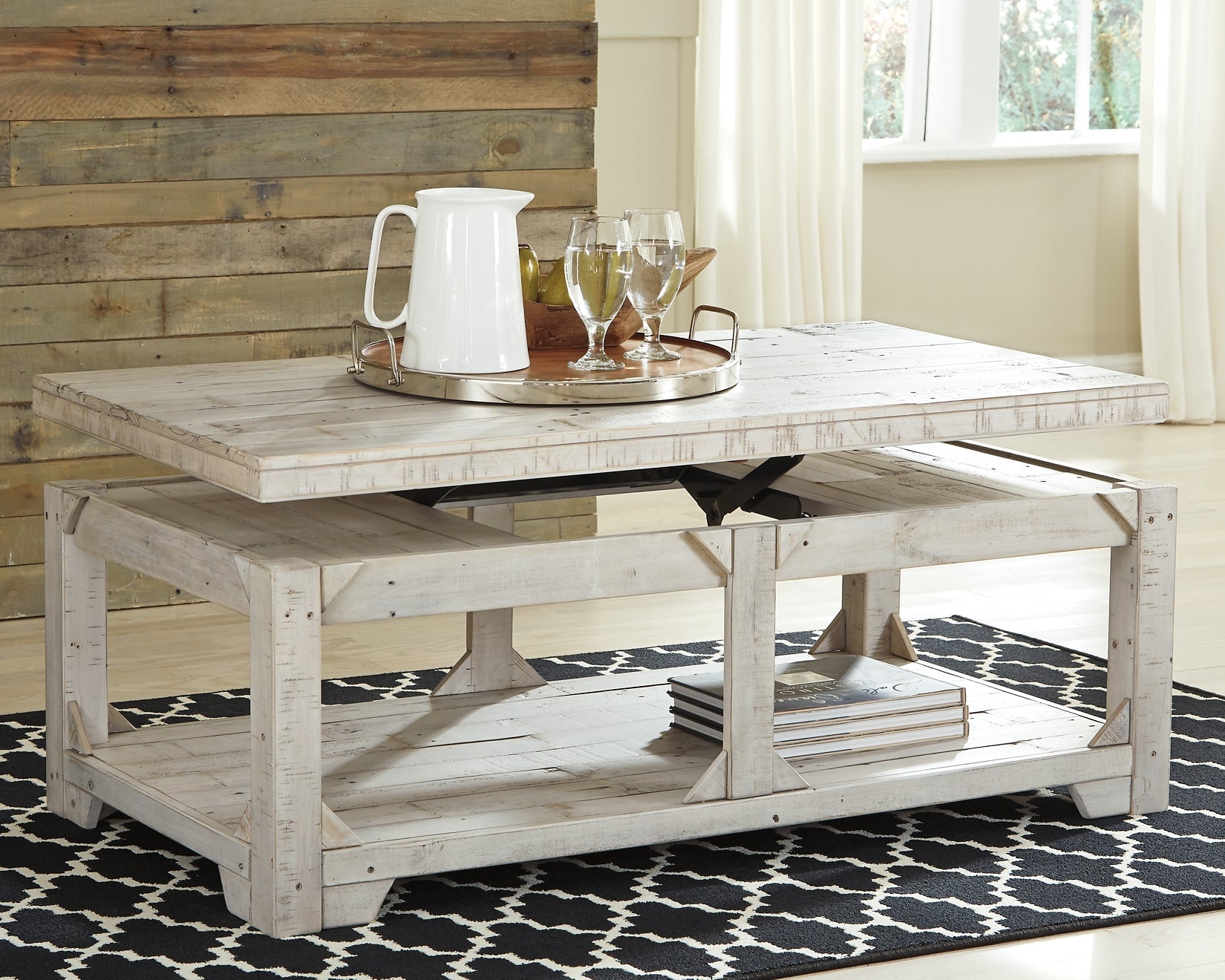 Ashley Express - Fregine Lift Top Cocktail Table at Towne & Country Furniture (AL) furniture, home furniture, home decor, sofa, bedding