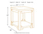 Ashley Express - Fregine Rectangular End Table at Towne & Country Furniture (AL) furniture, home furniture, home decor, sofa, bedding