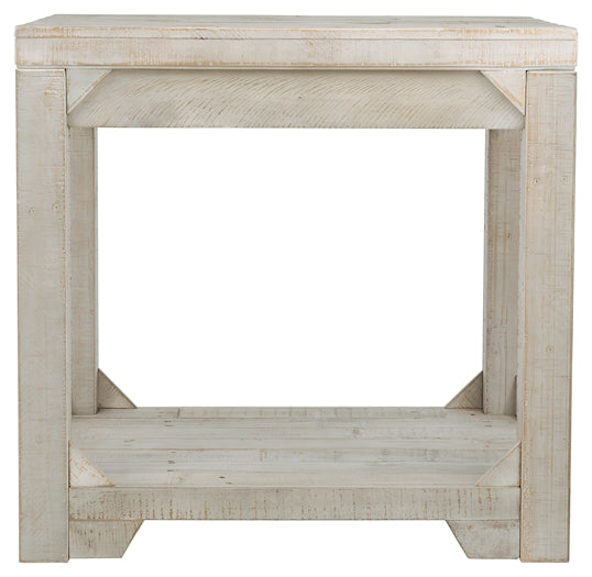 Ashley Express - Fregine Rectangular End Table at Towne & Country Furniture (AL) furniture, home furniture, home decor, sofa, bedding
