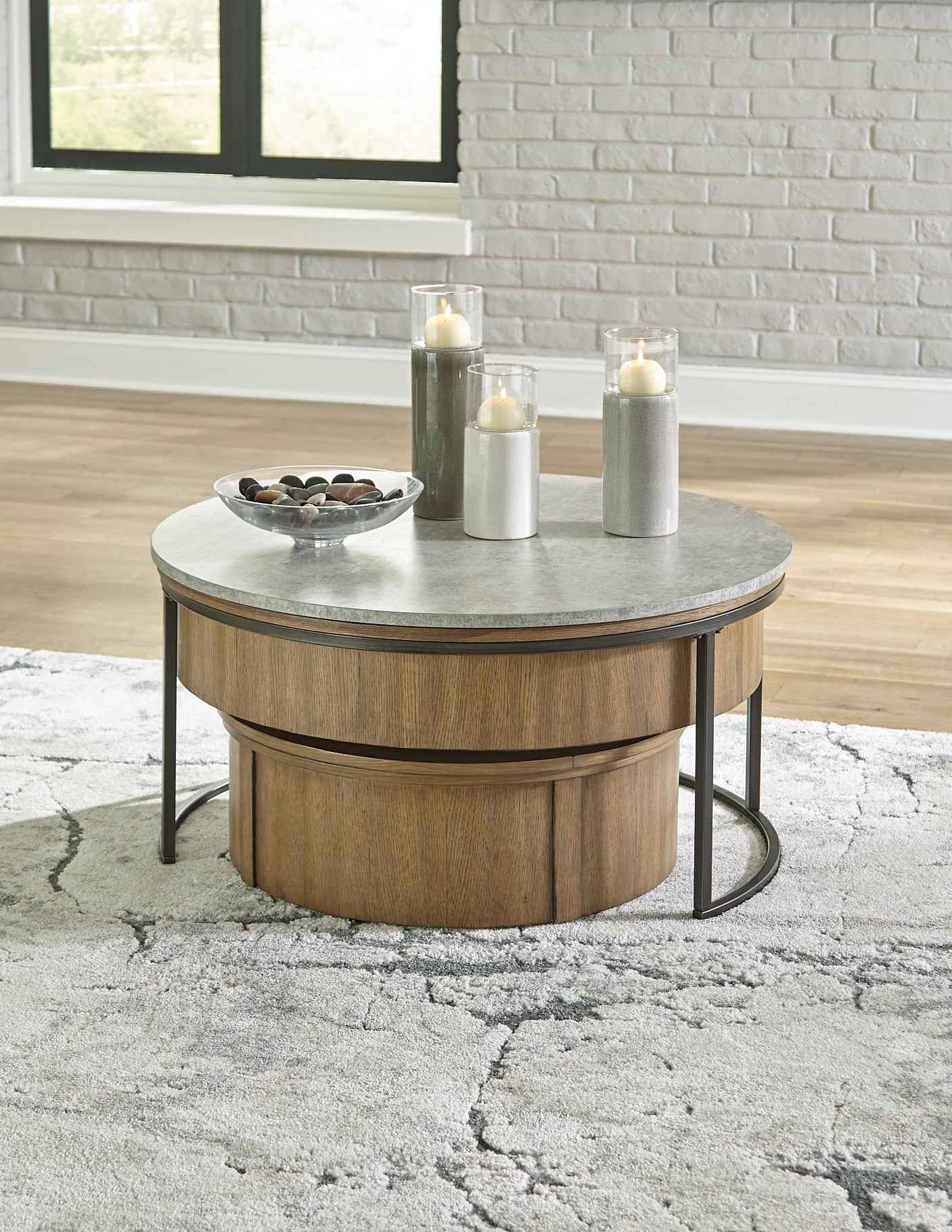 Ashley Express - Fridley Nesting Cocktail Tables (2/CN) at Towne & Country Furniture (AL) furniture, home furniture, home decor, sofa, bedding
