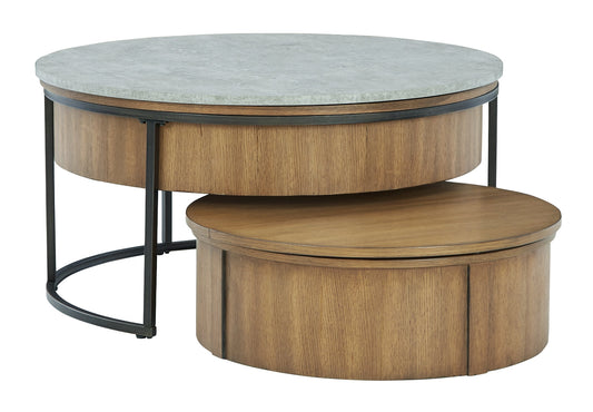 Ashley Express - Fridley Nesting Cocktail Tables (2/CN) at Towne & Country Furniture (AL) furniture, home furniture, home decor, sofa, bedding