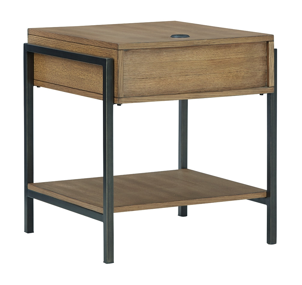 Ashley Express - Fridley Rectangular End Table at Towne & Country Furniture (AL) furniture, home furniture, home decor, sofa, bedding