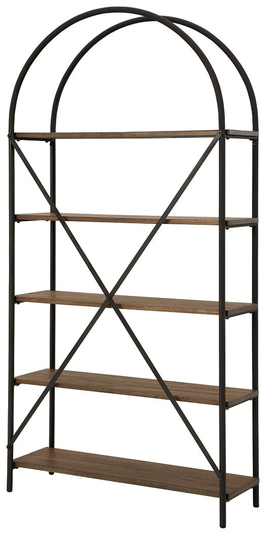 Ashley Express - Galtbury Bookcase at Towne & Country Furniture (AL) furniture, home furniture, home decor, sofa, bedding