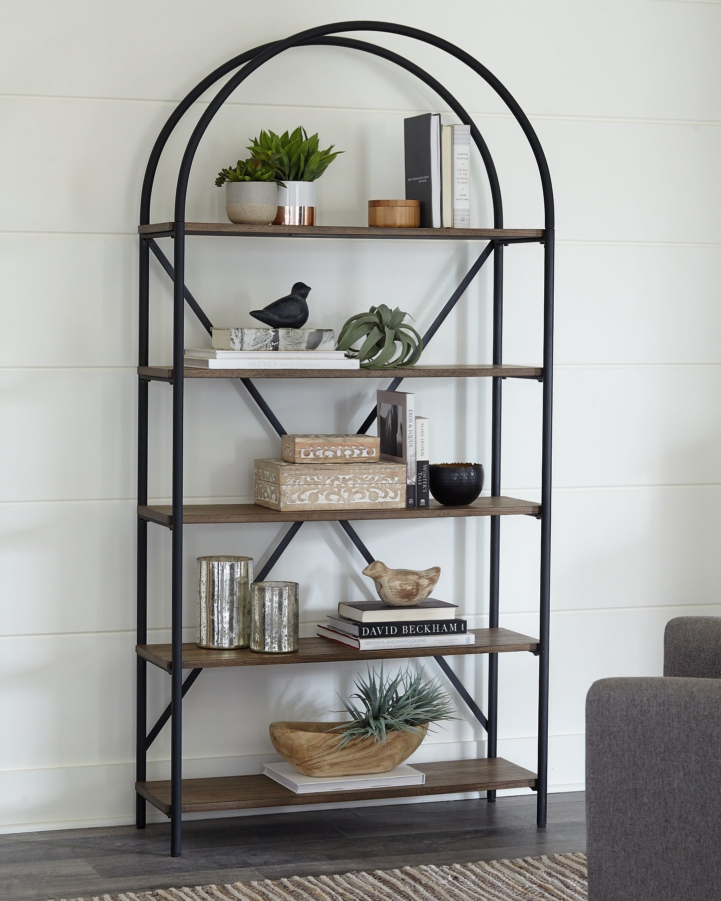 Ashley Express - Galtbury Bookcase at Towne & Country Furniture (AL) furniture, home furniture, home decor, sofa, bedding
