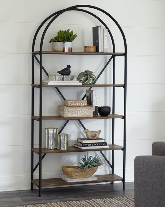 Ashley Express - Galtbury Bookcase at Towne & Country Furniture (AL) furniture, home furniture, home decor, sofa, bedding