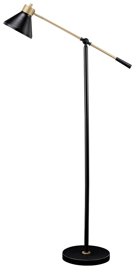 Ashley Express - Garville Metal Floor Lamp (1/CN) at Towne & Country Furniture (AL) furniture, home furniture, home decor, sofa, bedding