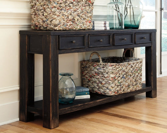 Ashley Express - Gavelston Sofa Table at Towne & Country Furniture (AL) furniture, home furniture, home decor, sofa, bedding