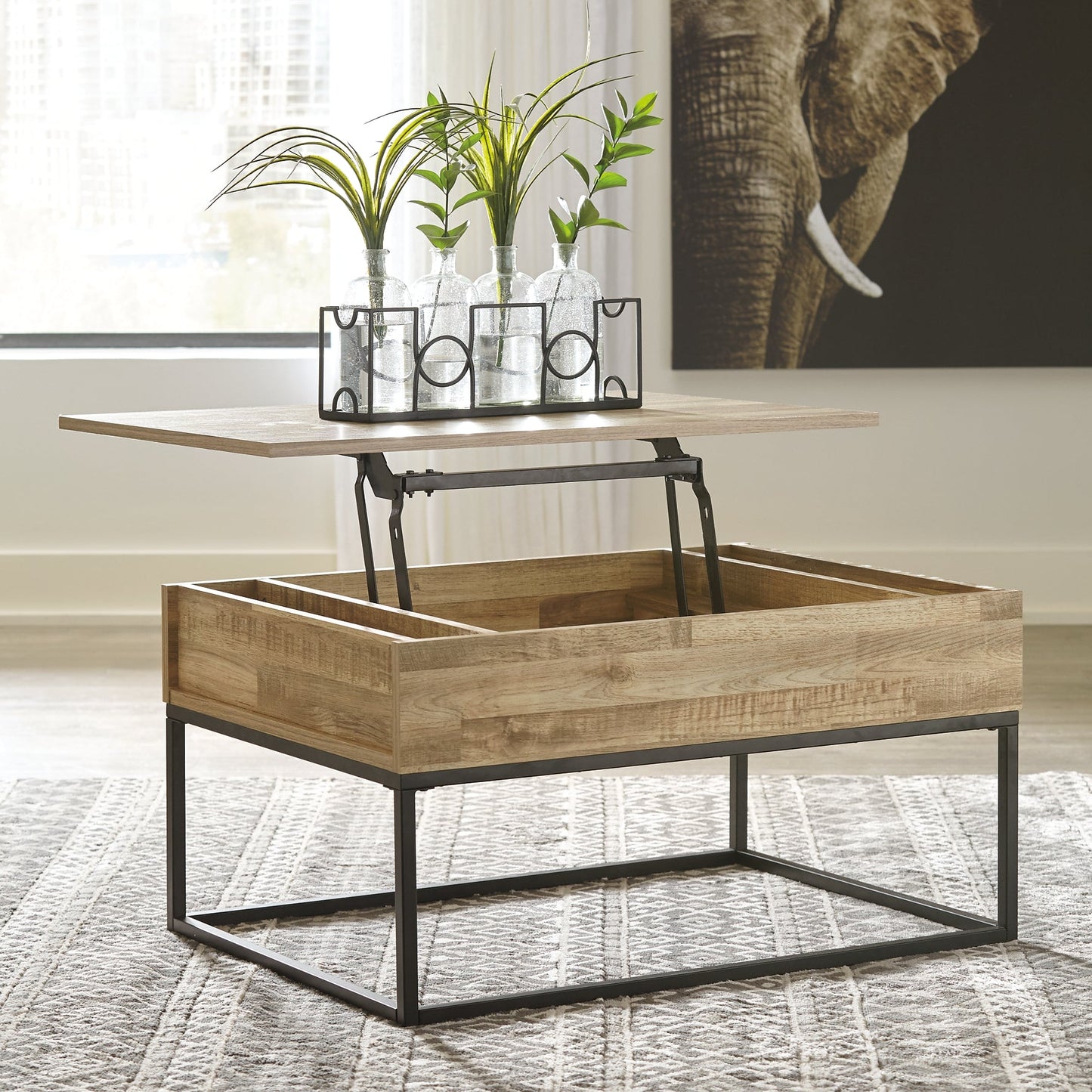 Ashley Express - Gerdanet Coffee Table with 1 End Table at Towne & Country Furniture (AL) furniture, home furniture, home decor, sofa, bedding