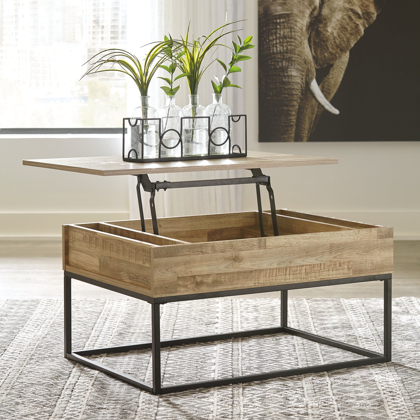 Ashley Express - Gerdanet Coffee Table with 1 End Table at Towne & Country Furniture (AL) furniture, home furniture, home decor, sofa, bedding