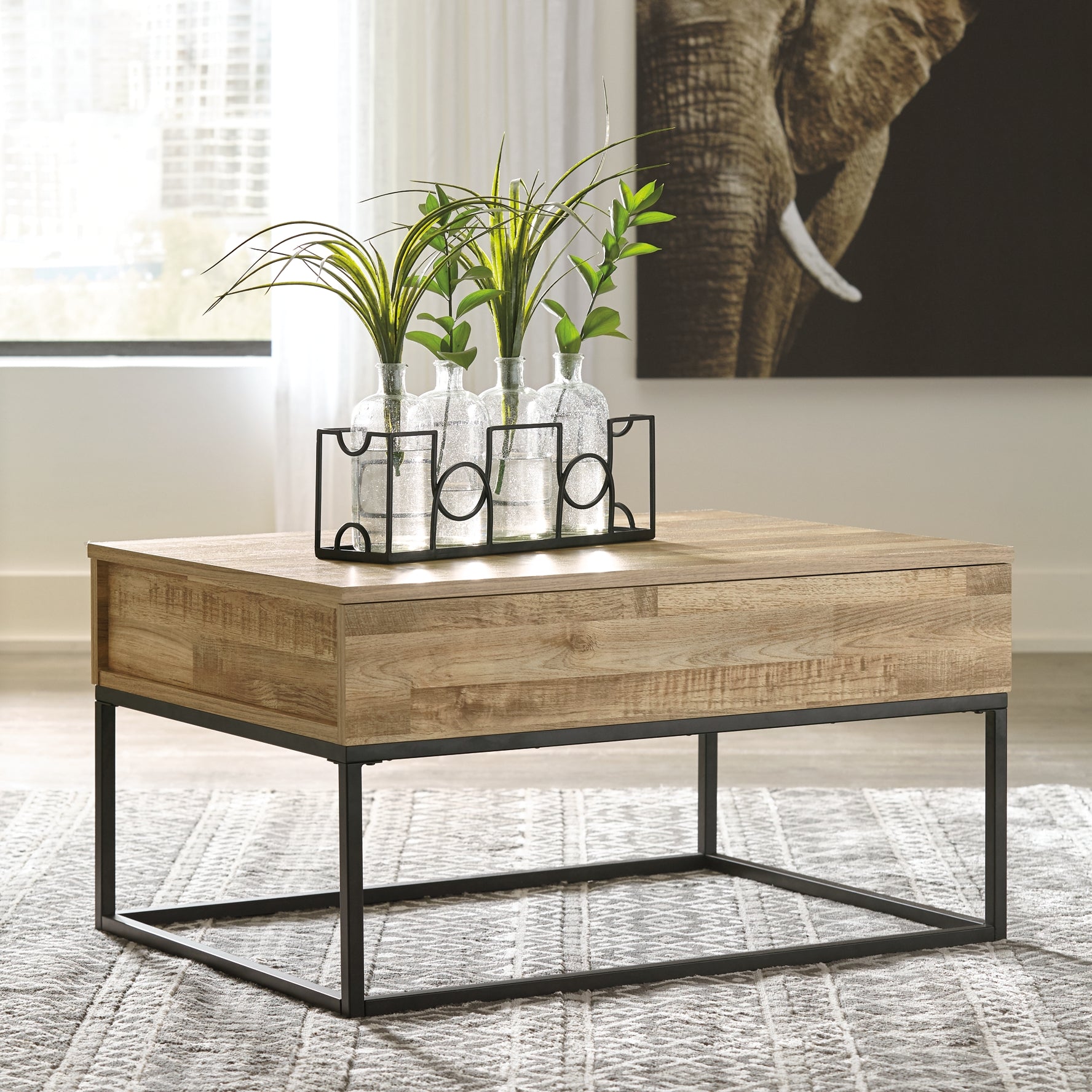 Ashley Express - Gerdanet Coffee Table with 1 End Table at Towne & Country Furniture (AL) furniture, home furniture, home decor, sofa, bedding