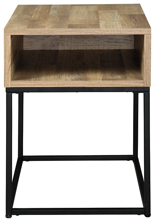 Ashley Express - Gerdanet Rectangular End Table at Towne & Country Furniture (AL) furniture, home furniture, home decor, sofa, bedding