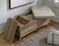 Ashley Express - Gerdanet Storage Bench at Towne & Country Furniture (AL) furniture, home furniture, home decor, sofa, bedding