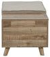 Ashley Express - Gerdanet Storage Bench at Towne & Country Furniture (AL) furniture, home furniture, home decor, sofa, bedding