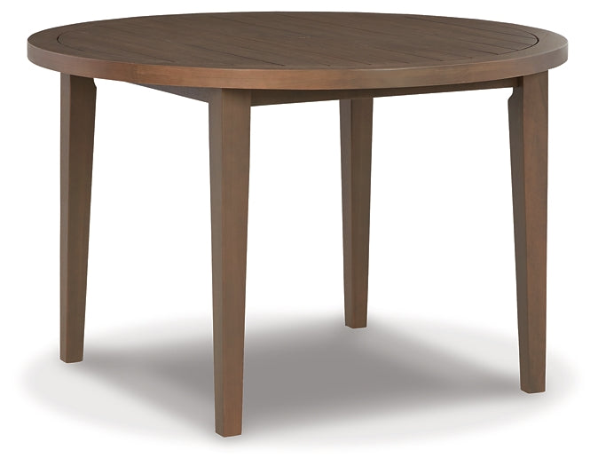 Ashley Express - Germalia Round Dining Table w/UMB OPT at Towne & Country Furniture (AL) furniture, home furniture, home decor, sofa, bedding