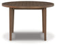 Ashley Express - Germalia Round Dining Table w/UMB OPT at Towne & Country Furniture (AL) furniture, home furniture, home decor, sofa, bedding