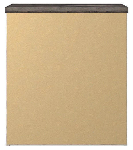Ashley Express - Gerridan Two Drawer Night Stand at Towne & Country Furniture (AL) furniture, home furniture, home decor, sofa, bedding
