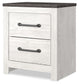 Ashley Express - Gerridan Two Drawer Night Stand at Towne & Country Furniture (AL) furniture, home furniture, home decor, sofa, bedding