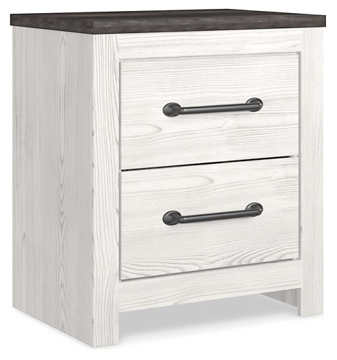Ashley Express - Gerridan Two Drawer Night Stand at Towne & Country Furniture (AL) furniture, home furniture, home decor, sofa, bedding