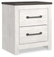 Ashley Express - Gerridan Two Drawer Night Stand at Towne & Country Furniture (AL) furniture, home furniture, home decor, sofa, bedding