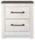 Ashley Express - Gerridan Two Drawer Night Stand at Towne & Country Furniture (AL) furniture, home furniture, home decor, sofa, bedding