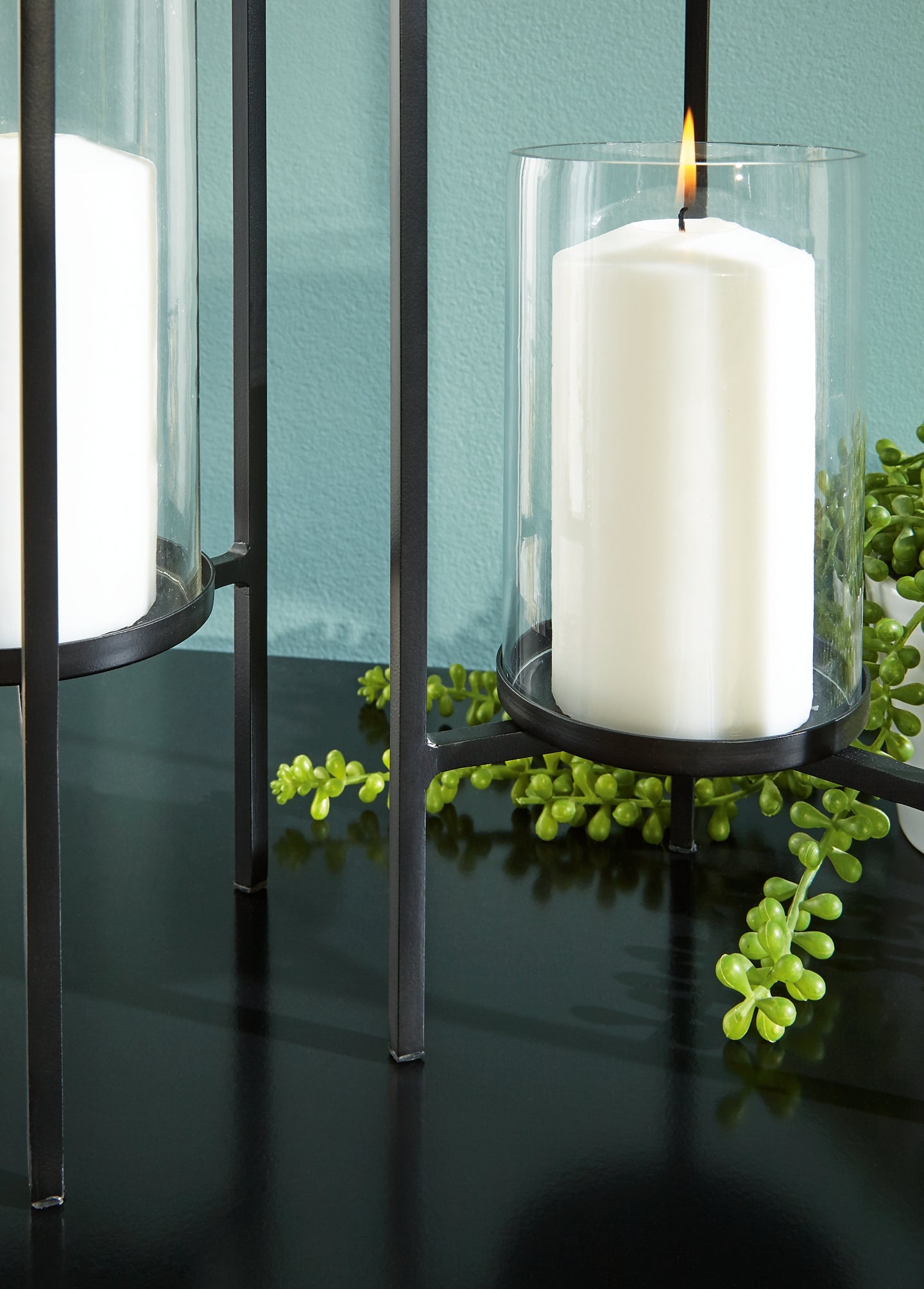Ashley Express - Ginette Candle Holder Set (2/CN) at Towne & Country Furniture (AL) furniture, home furniture, home decor, sofa, bedding
