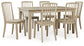 Ashley Express - Gleanville Dining Table and 6 Chairs at Towne & Country Furniture (AL) furniture, home furniture, home decor, sofa, bedding