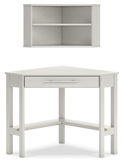 Ashley Express - Grannen Home Office Corner Desk with Bookcase at Towne & Country Furniture (AL) furniture, home furniture, home decor, sofa, bedding