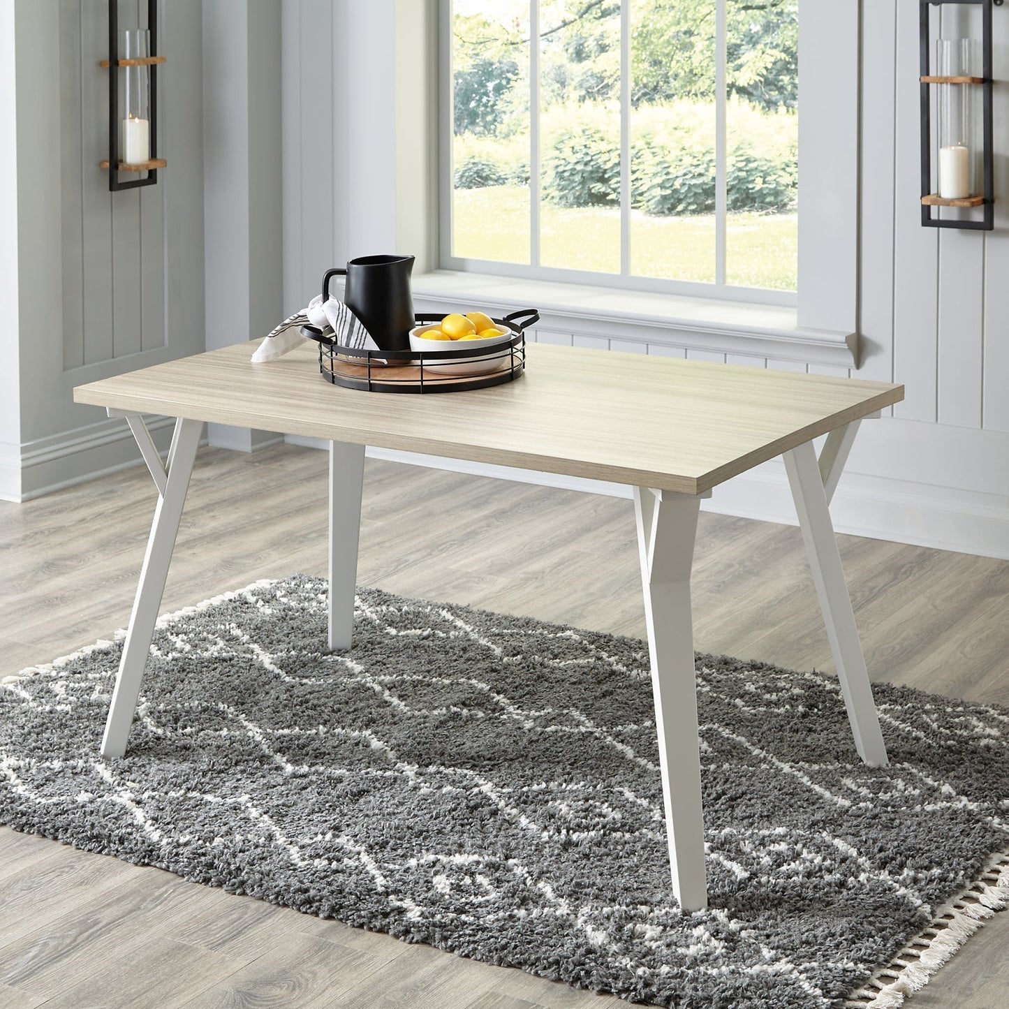 Ashley Express - Grannen Rectangular Dining Room Table at Towne & Country Furniture (AL) furniture, home furniture, home decor, sofa, bedding