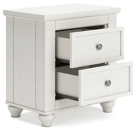 Ashley Express - Grantoni Two Drawer Night Stand at Towne & Country Furniture (AL) furniture, home furniture, home decor, sofa, bedding