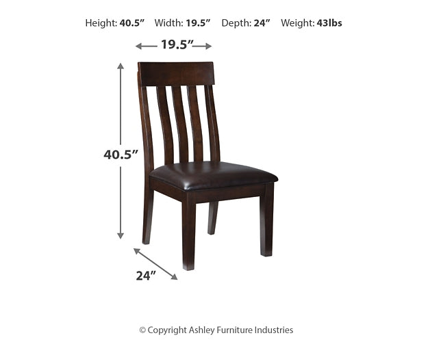 Ashley Express - Haddigan Dining UPH Side Chair (2/CN) at Towne & Country Furniture (AL) furniture, home furniture, home decor, sofa, bedding