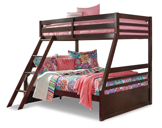 Ashley Express - Halanton Twin over Full Bunk Bed at Towne & Country Furniture (AL) furniture, home furniture, home decor, sofa, bedding