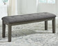 Ashley Express - Hallanden Large UPH Dining Room Bench at Towne & Country Furniture (AL) furniture, home furniture, home decor, sofa, bedding