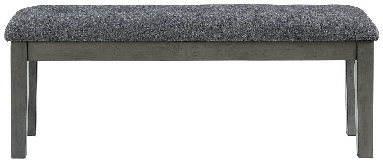 Ashley Express - Hallanden Large UPH Dining Room Bench at Towne & Country Furniture (AL) furniture, home furniture, home decor, sofa, bedding