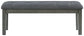 Ashley Express - Hallanden Large UPH Dining Room Bench at Towne & Country Furniture (AL) furniture, home furniture, home decor, sofa, bedding