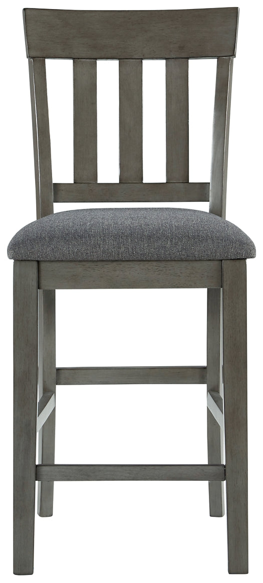 Ashley Express - Hallanden Upholstered Barstool (2/CN) at Towne & Country Furniture (AL) furniture, home furniture, home decor, sofa, bedding