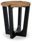 Ashley Express - Hanneforth Round End Table at Towne & Country Furniture (AL) furniture, home furniture, home decor, sofa, bedding