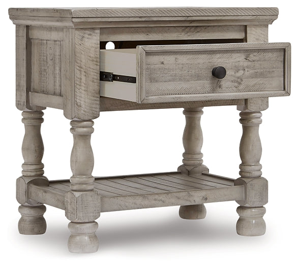 Ashley Express - Harrastone One Drawer Night Stand at Towne & Country Furniture (AL) furniture, home furniture, home decor, sofa, bedding