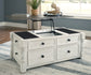 Ashley Express - Havalance Coffee Table with 2 End Tables at Towne & Country Furniture (AL) furniture, home furniture, home decor, sofa, bedding