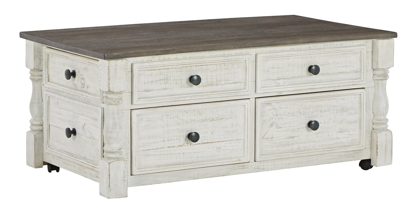 Ashley Express - Havalance Coffee Table with 2 End Tables at Towne & Country Furniture (AL) furniture, home furniture, home decor, sofa, bedding